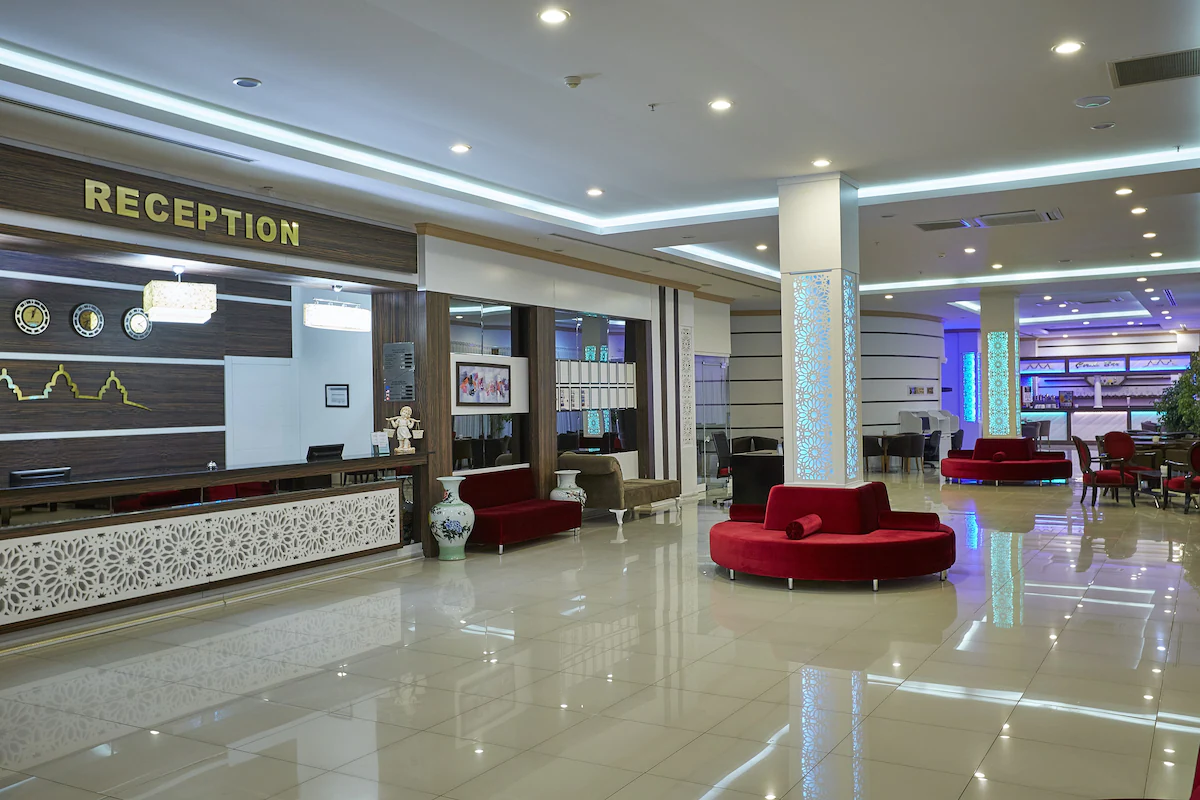 لابی و سالن انتظار هتل پالمت ریزورت کریش آنتالیا